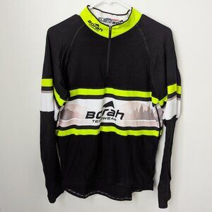 Borah Teamwear Long Sleeve Quarter Zip Jersey, Large